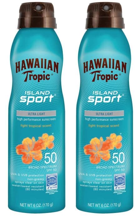 Hawaiian Tropic Island Sport SPF 50 Spray