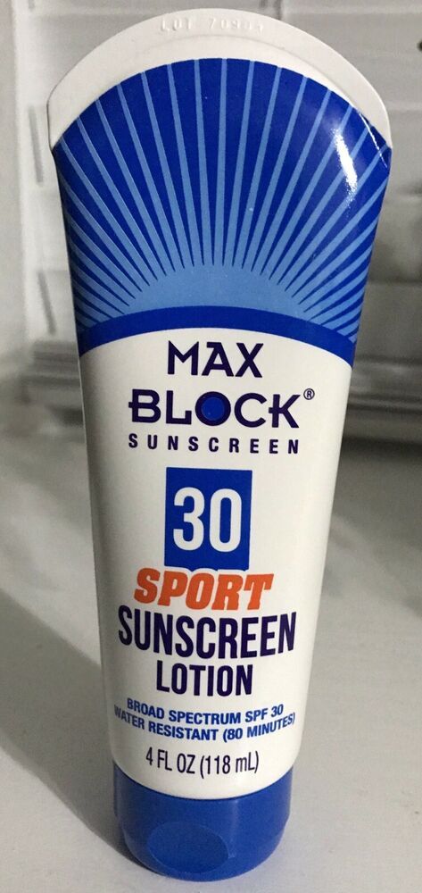 Max Block best smelling sunscreen in SPF 30 on Amazon