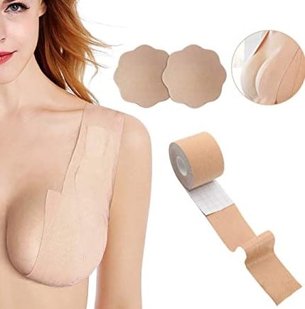 best boob tape for strapless dresses by OKELA on Amazon