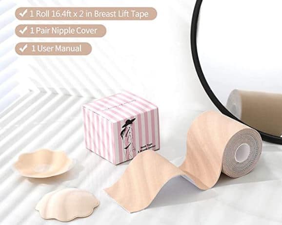 best boob tape by OKELA on Amazon