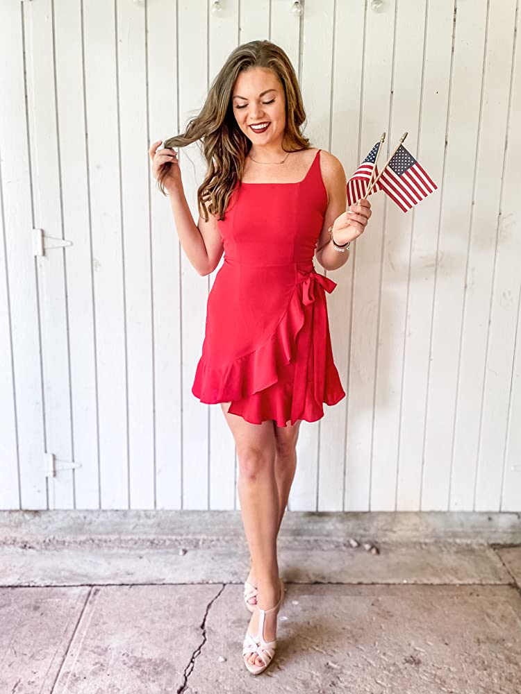Cute 4th of July Mini Dress Outfit