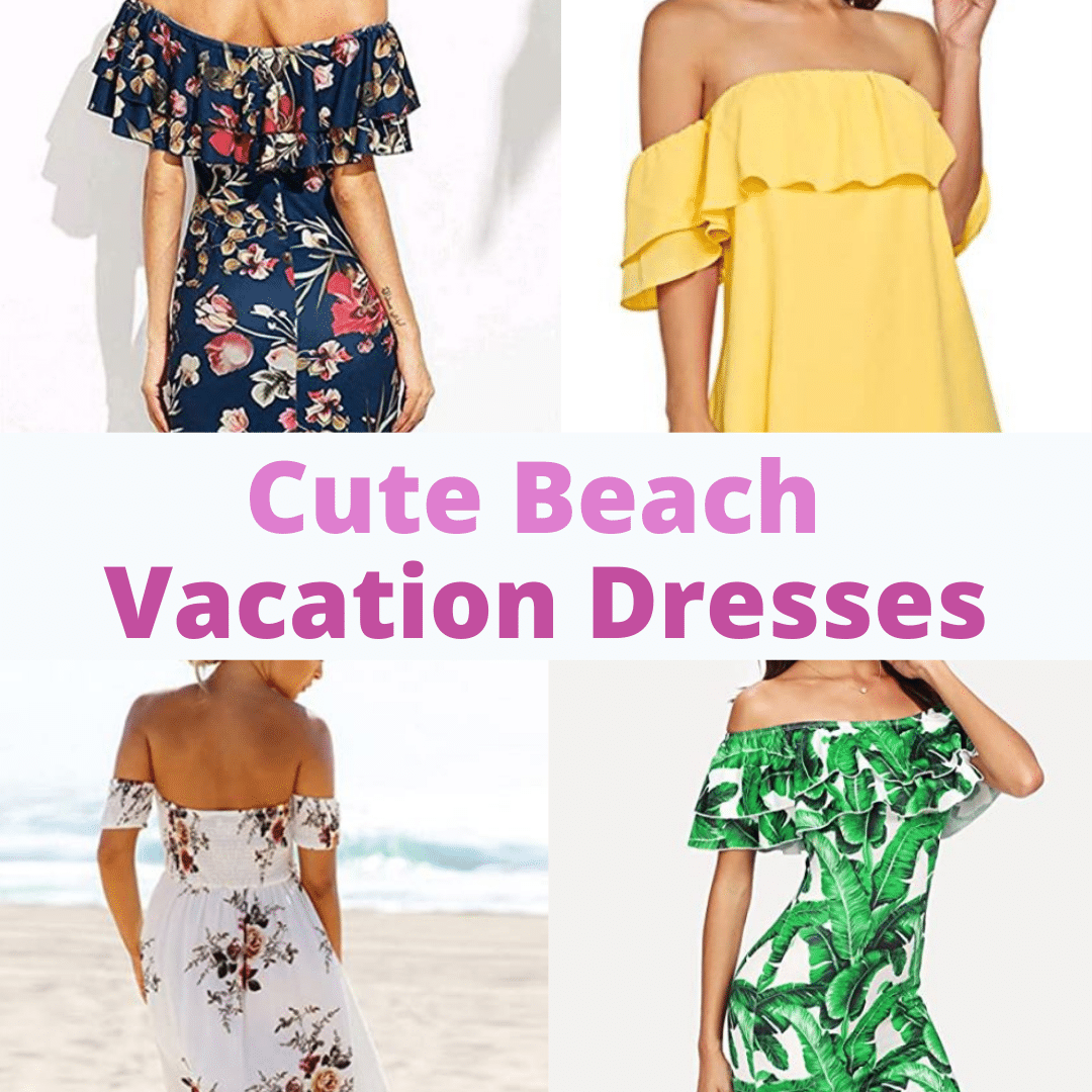 best, cute beach vacation dresses
