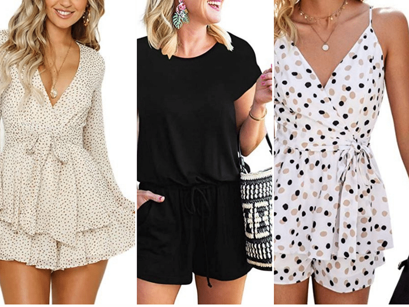 Cute rompers for women on Amazon