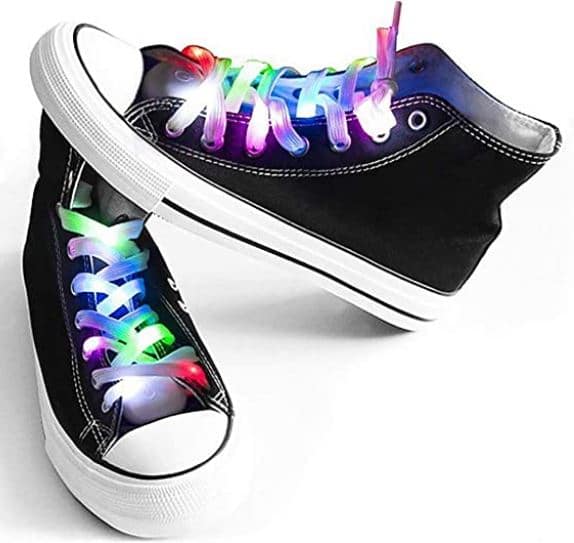 fun light up LED shoelaces for converse