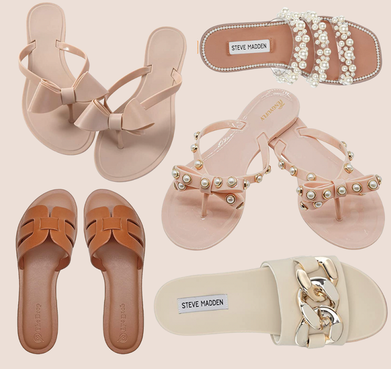 best nude colored sandals for summer
