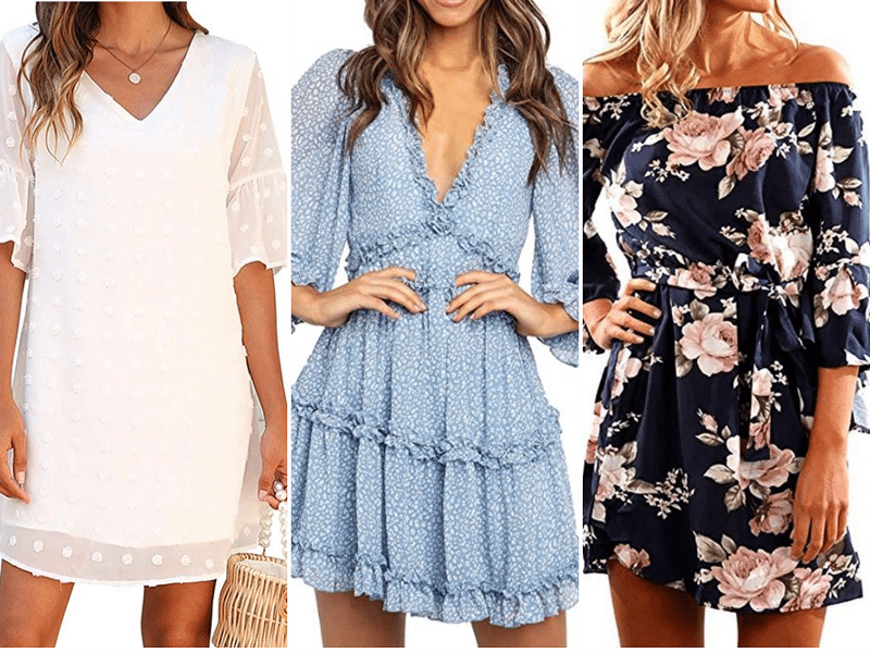 best 2022 summer dresses that hide belly bulge on Amazon