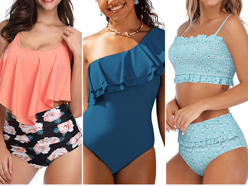best swimsuits for pear shaped bodies 2022