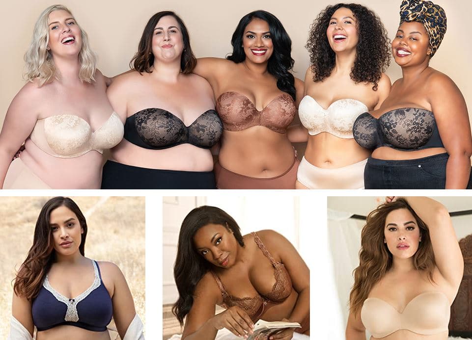 Curvy Couture bras for large bust