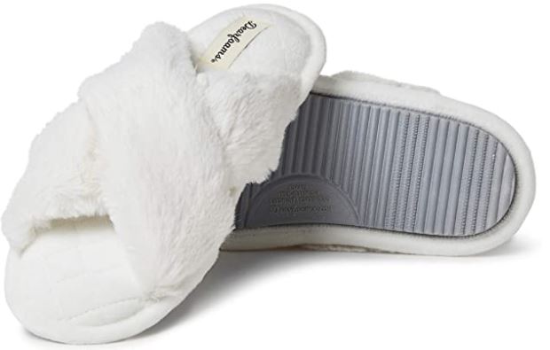 cute, comfy slippers for plantar fasciitis and sore heels on Amazon