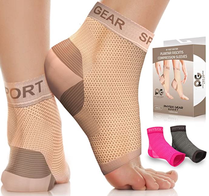 Plantar Fasciitis Socks with Arch Support for Men & Women with sore heels