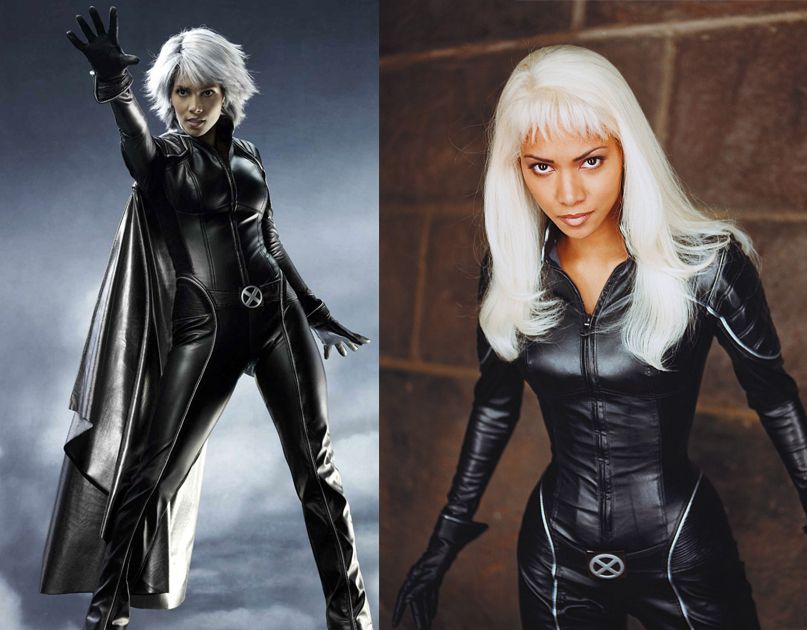 Storm from X-Men DIY blonde Halloween costume