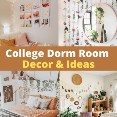 27 Genius College Dorm Room Decor Ideas to Try!