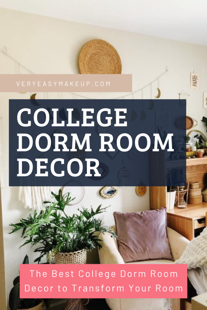 College Dorm Room Decor by Very Easy Makeup