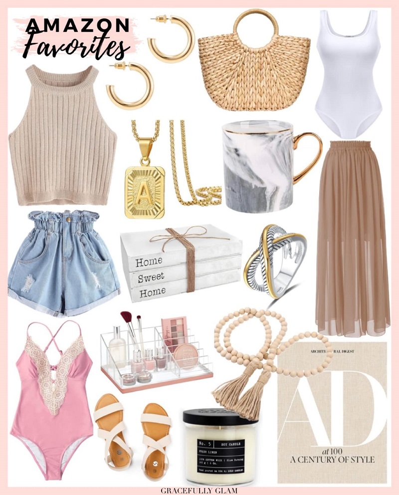 cute white, tan, and pink outfit for the beach and summer