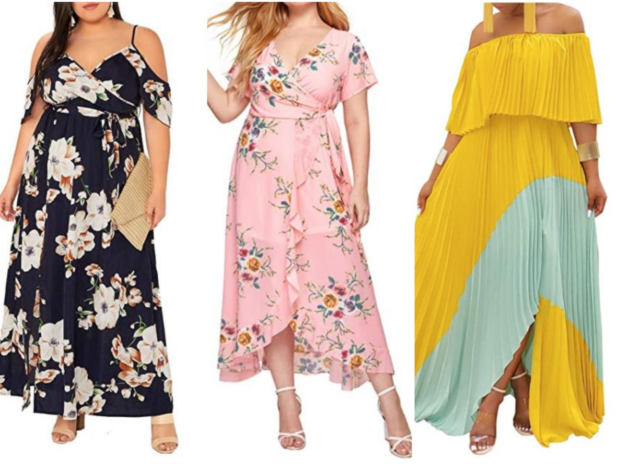 plus beach wedding guest dresses