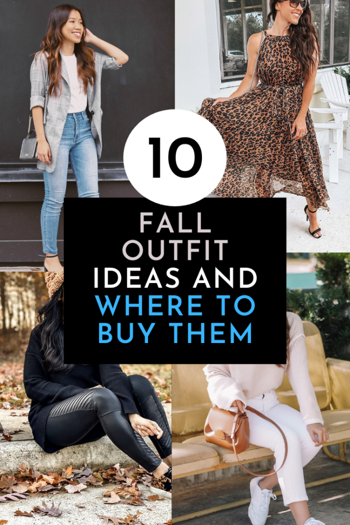 10 fall outfit ideas for women and where to buy them on Amazon by Very Easy Makeup
