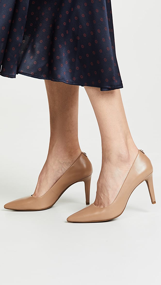 Michael Kors Dorothy flex comfortable heels in tan
