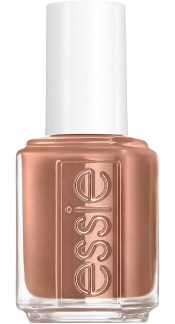 Essie Light as Linen rich brown nail polish for fair skin