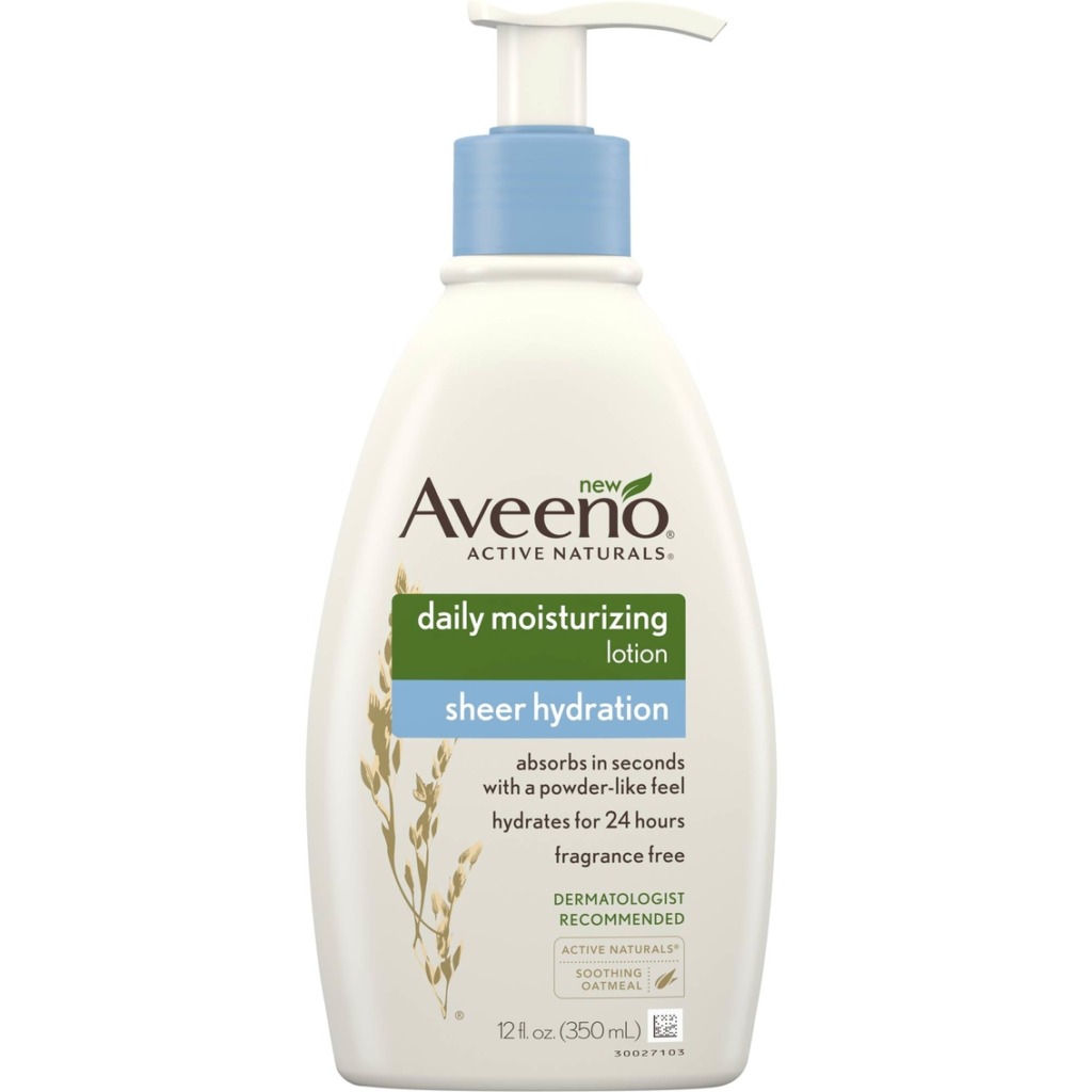 Aveeno Sheer Hydration Daily Moisturizing Lotion for Dry Skin