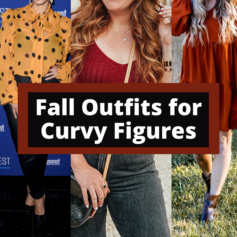 stylish and cute fall outfits for curvy figures