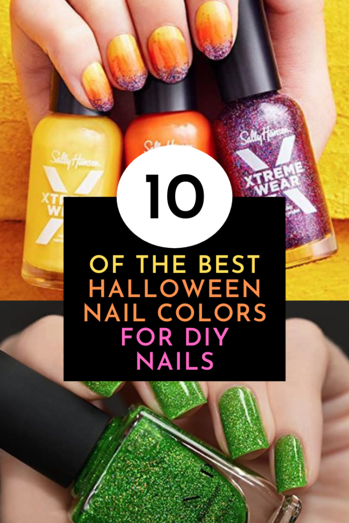 the 10 best Halloween nail colors by Very Easy Makeup