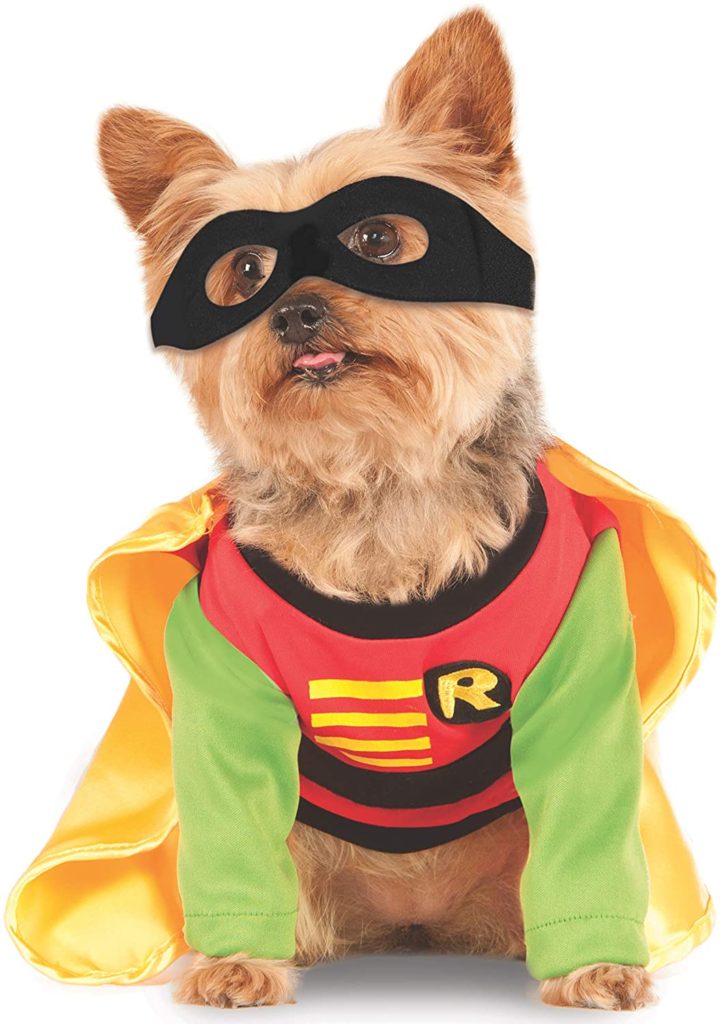 DC Comics Robin costume for dogs