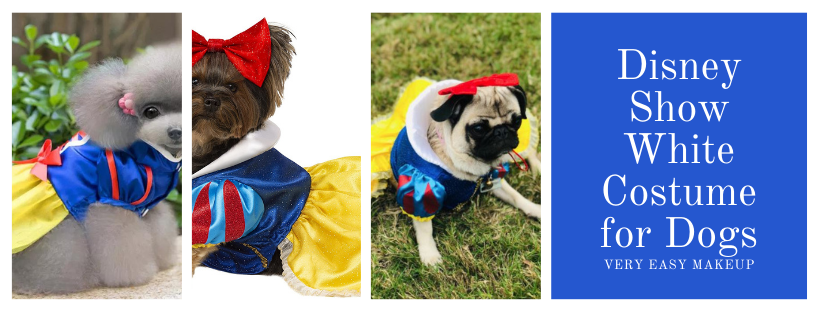 Disney Snow White costume for dogs