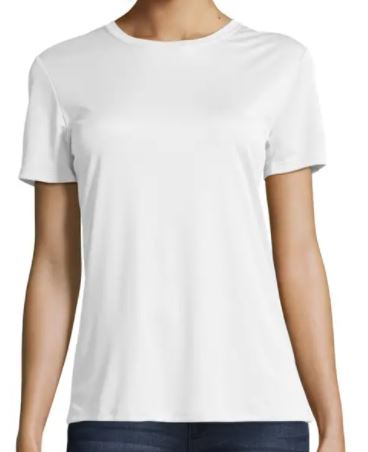 Hanes white t-shirt for women