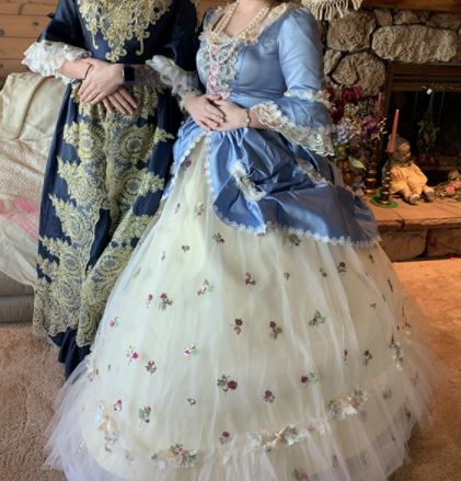 Marie Antoinette costume dress on Amazon