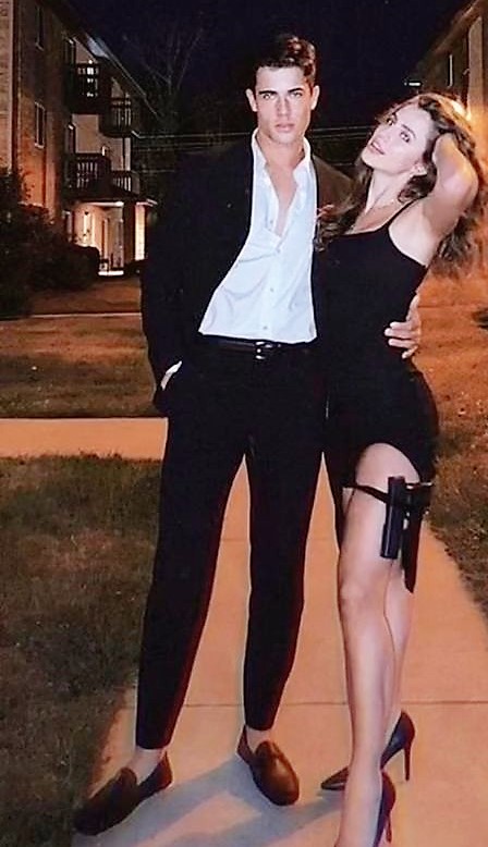 Mr. and Mrs. Smith Sexy Halloween Costumes for Couples