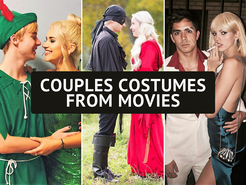 the best couples costumes from movies by Very Easy Makeup