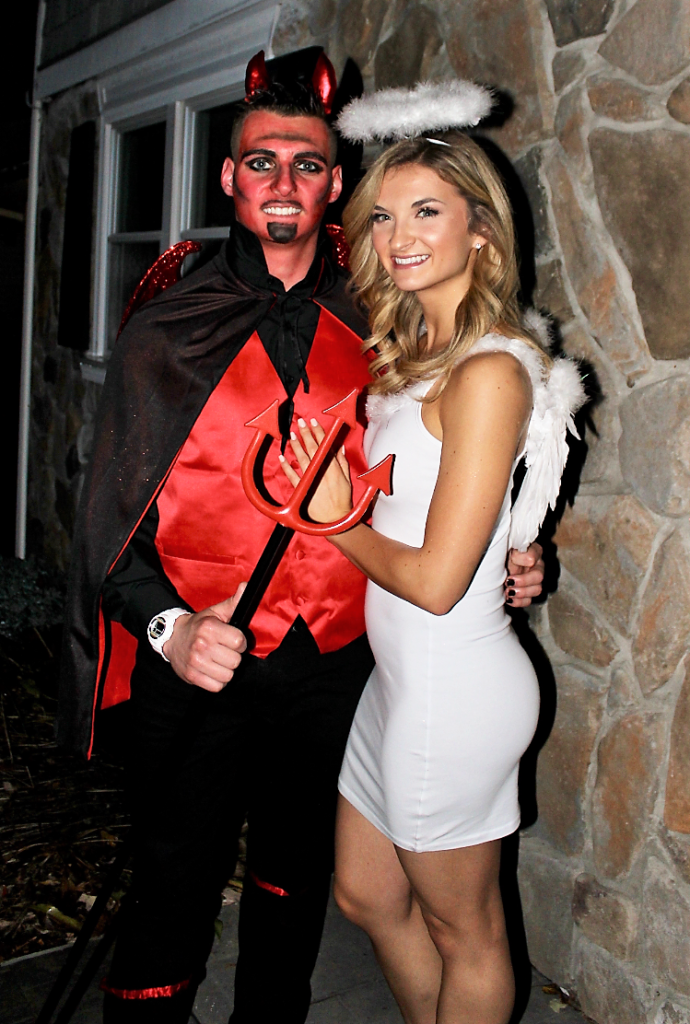 Devil and Angel Sexy Halloween Costumes for Couples