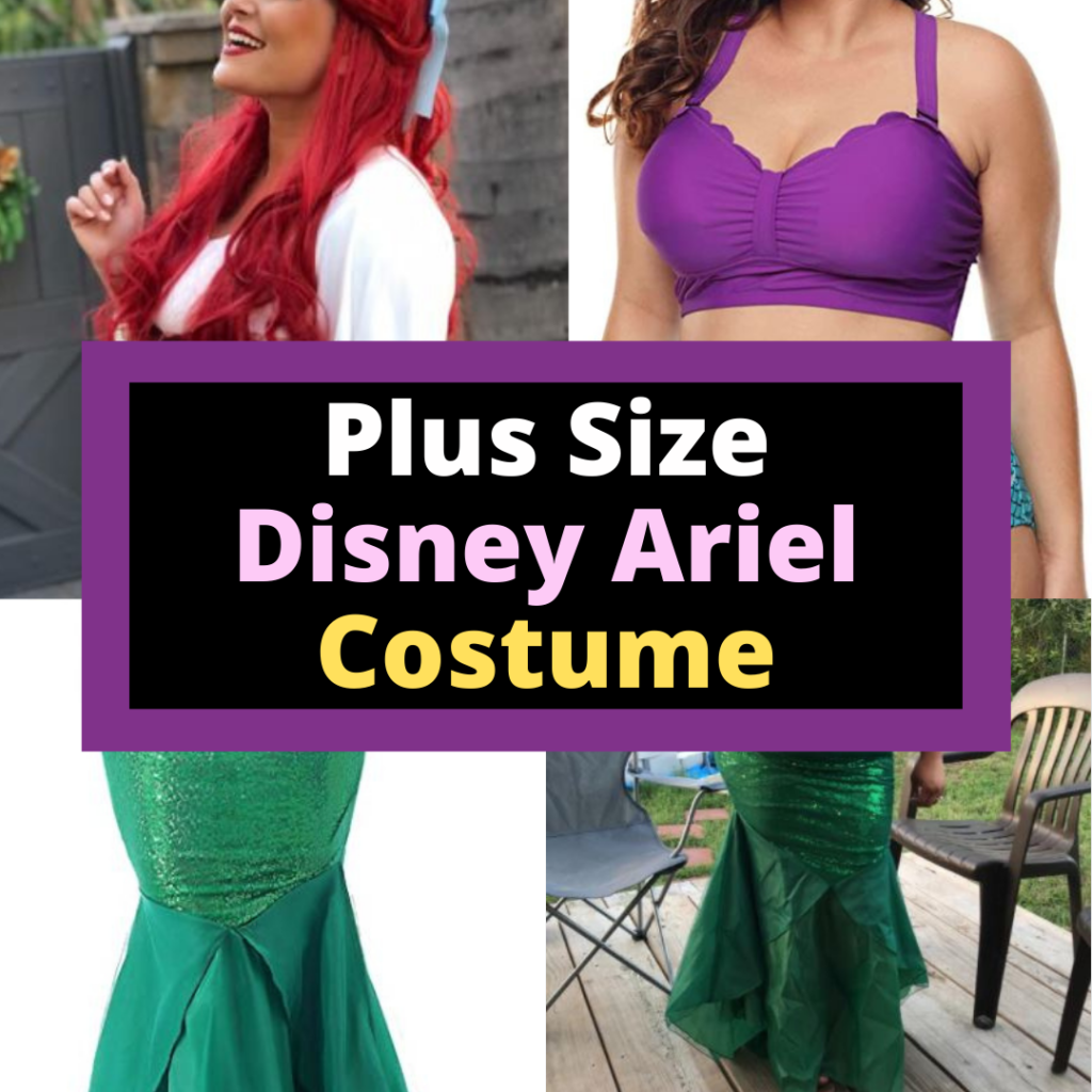 The Best Plus Size Disney Ariel Costume by Very Easy Makeup