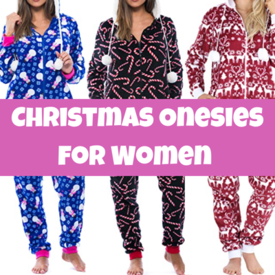 The Best Christmas Onesies for Women