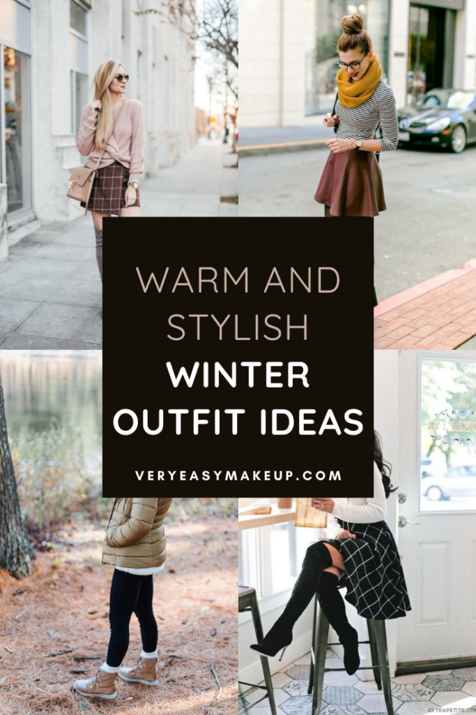 warm and stylish winter outfit ideas by Very Easy Makeup