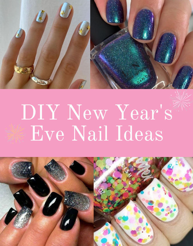 DIY New Year's Eve Nail Ideas