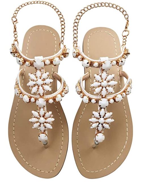 best boho beach wedding sandals