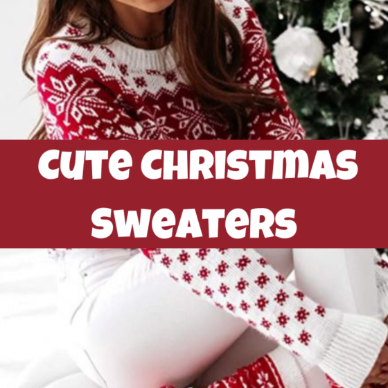 15 Cutest Christmas Sweaters for a Cozy Winter! Very Easy Makeup