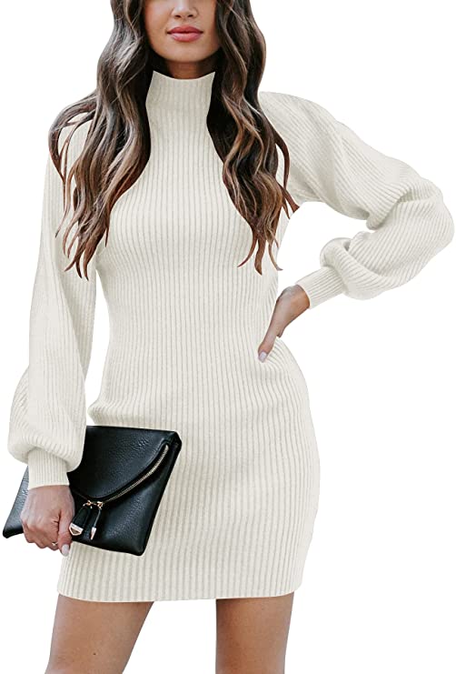 ANRABESS Sweater Dress on Amazon for Fall