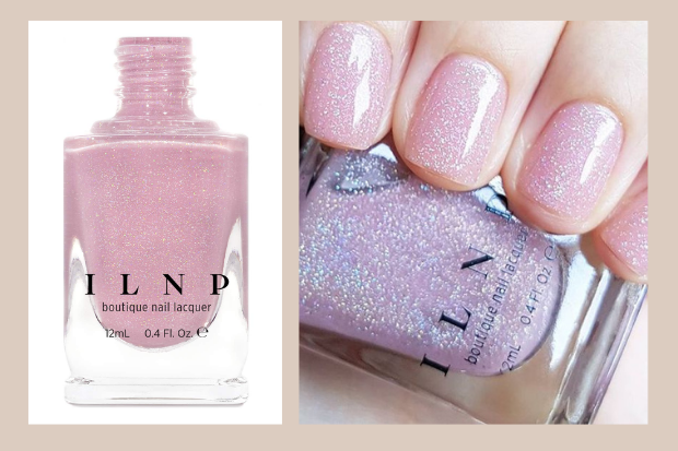 ILNP Sweet Pea best pink glitter nail polish