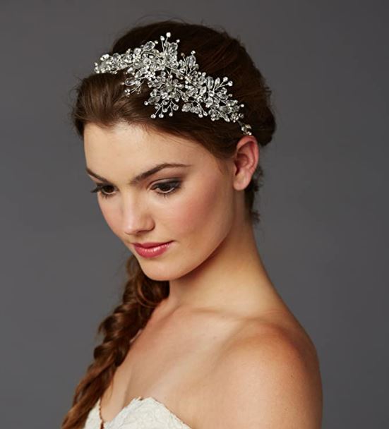 Best Bridal Headpiece with Crystals