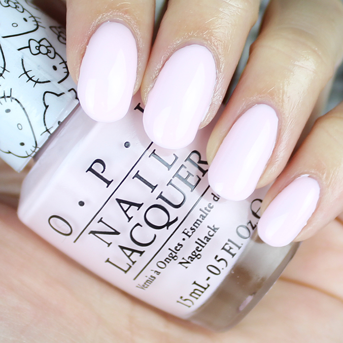 OPI Let's be Friends best white pink nail polish for fair skin