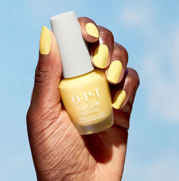 spring yellow nail polish color by OPI for cruise nail polish