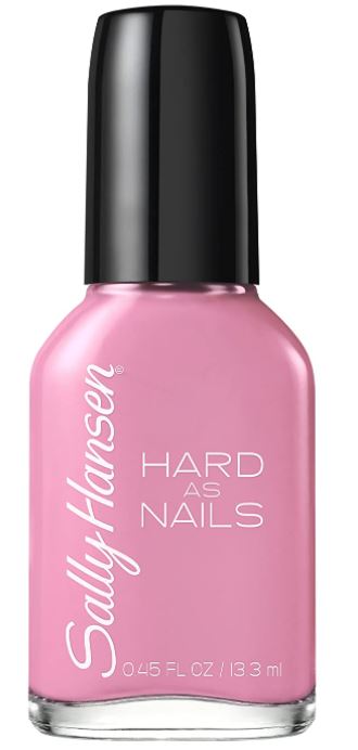 Sally Hansen Hard as Nails Heart of Stone best pink cheap nail polish