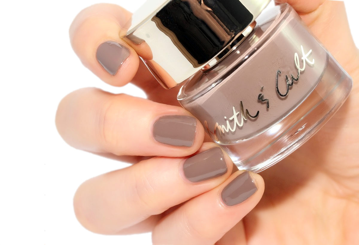 Smith & Cult Mannequin moves soft brown for January nail color