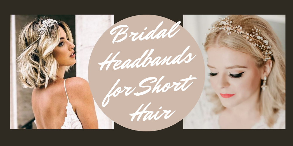 The Best Bridal Headbands for Short Hair