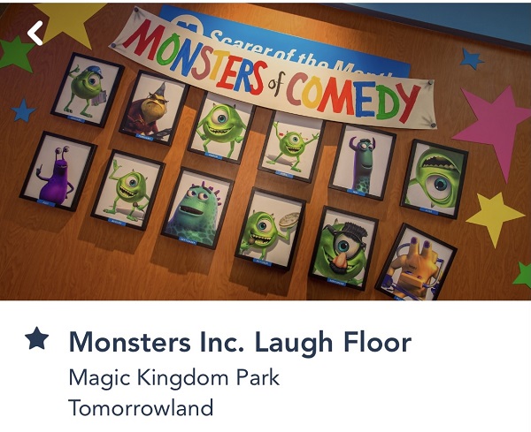 Monster's Inc. Laugh Floor at Magic Kingdom for toddlers