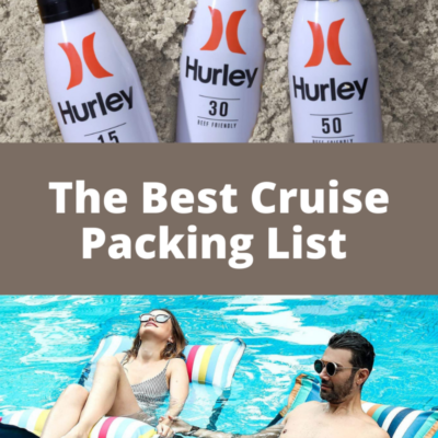 the best cruise packing list