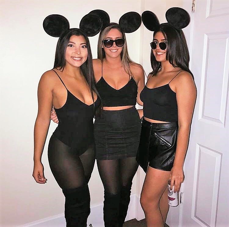 3 blind mice easy DIY college costume