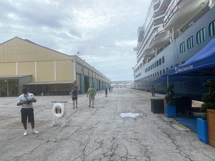Barbados Cruise Port Gangway